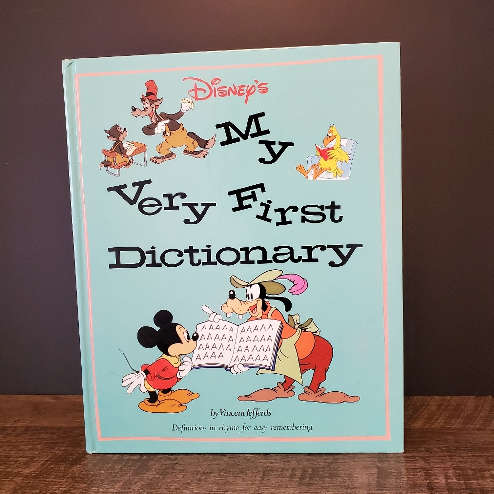Disney's My Very First Dictionary Large Picture Book